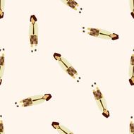 boy man cartoon seamless pattern background N32