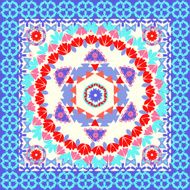 geometric pattern background vintage style