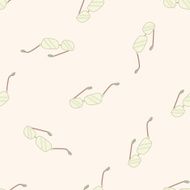 glasses cartoon seamless pattern background N9
