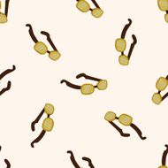 glasses cartoon seamless pattern background N10