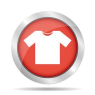 Tshirt Icon icon vector illustration Flat design style N4