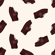 shoe style cartoon seamless pattern background N5