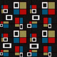 Abstract squares seamless pattern