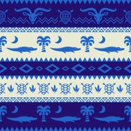 African Tribal Pattern Ethnic ornament N16
