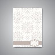 Modern abstract template layout brochure magazine flyer booklet cover or