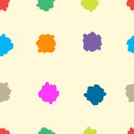 Seamless crosswise colorful scribbles