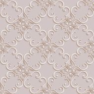 Floral seamless wallpapers in the style of Baroque Can be N10