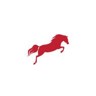 Horse jumping emblem N3