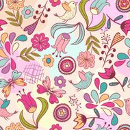 floral seamless pattern N221