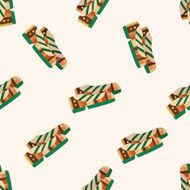 shoe style cartoon seamless pattern background N12