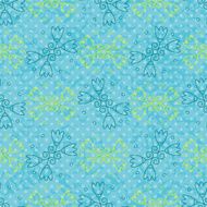 Lily seamless pattern