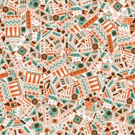 Ethnic seamless pattern Vector illustration N2