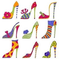 Fashion shoes Decorative elements
