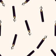 eye liner and eyeshadow cartoon seamless pattern background N4
