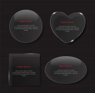 Glass Transparency Frame Vector Illustration N7