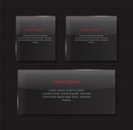 Glass Transparency Frame Vector Illustration N8