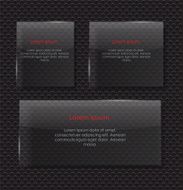 Glass Transparency Frame Vector Illustration N12