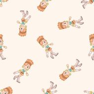 shopper theme emets cartoon seamless pattern background N7