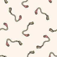 Pet dog chains 10 cartoon seamless pattern background
