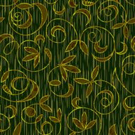 seamless floral damask pattern background N2