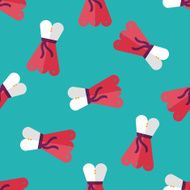 woman dress flat icon eps10 seamless pattern background N2