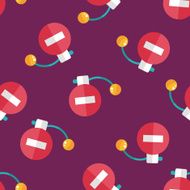 Perfume flat icon eps10 seamless pattern background