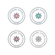 Vector asian logo templates N2