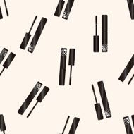 mascara cartoon seamless pattern background N6