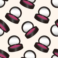 cosmetics cartoon seamless pattern background N6
