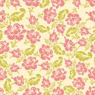 Rose seamless pattern Vector background