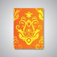 Modern abstract template layout for brochure magazine flyer booklet cover N4