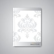Modern abstract template layout for brochure magazine flyer booklet cover N13