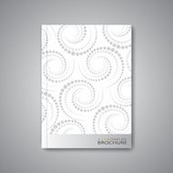 Modern abstract template layout for brochure magazine flyer booklet cover N14