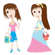 Bride And Bridesmaid