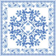 Abstract seamless tradition watercolor vector pattern N3