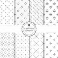 vector seamless pattern N125
