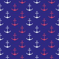 Seamless nautical pattern N6