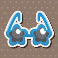 glasses theme elements N50