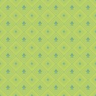 Vintage Pattern Wallpaper for Your Design Green