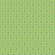 Vintage Pattern Wallpaper for Your Design Green N3