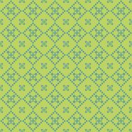 Vintage Pattern Wallpaper for Your Design Green N6