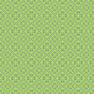 Vintage Pattern Wallpaper for Your Design Green N9