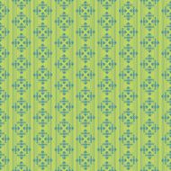 Vintage Pattern Wallpaper for Your Design Green N14