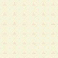 Vintage Pattern Wallpaper for Your Design Beige N13