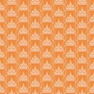 Vintage Wallpaper Seamless Pattern N14