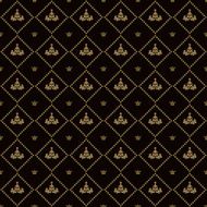 Seamless Pattern Vintage Wallpaper N21