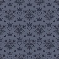 Seamless Pattern Vintage Wallpaper N29