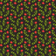 Floral seamless pattern Vector background