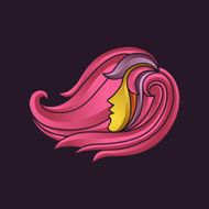 beautiful hair woman