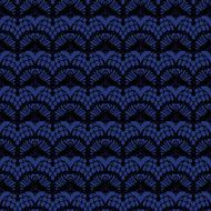 Black and blue lace seamless mesh pattern N3